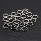 100pcs Split Rings Small Key Rings Bulk Keychain Rings For Keys Organization