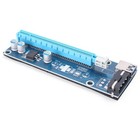 Usb3 0 1x To 16x Extender Riser Card Adapter Sata Power Cable Pci-e Express Ew7