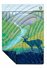 Rumpl National Park Puffy Blanket New River Gorge Sewn Patch Limited Ed Rare  