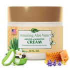 Gentle Manuka Honey Cream - Hydrating Face   Body Moisturizer  16 Oz  Jojoba Oil