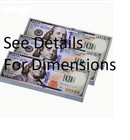 Film Industry High Quality  100x25 Pcs    2500  Prop Prank Money For Education