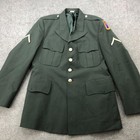 Vintage Us Army Dress Green Jacket 43r Mens 8405-01-503-4353 Military Uniform