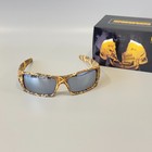 Oakley Gascan Polarized Sunglasses Oo9014 Woodgrain Frame Grey Polarized Lens