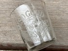 Antique E1900 s Riegers Whiskey Kansas City Mo Pre Pro Advertising Shot Glass