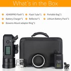 Godox Ad400pro Ad400 Pro 400ws 5600k Ttl Hss Witstro All-in-one Outdoor Flash 