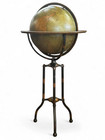 Supurb Antique Hammond Terrestrial Globe On Stand - 49  X 24 1 2  X 24 1 2 