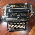 1926 Antique Underwood No  5 Standard Typewriter Working And Tested needs Clean