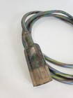 Vintage Imac Ac Power Cord  Rainbow  6ft Genuine Apple Macintosh Oem Cable