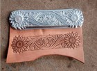 Belt Leather Stamp Embossing Mold  floral Metal Stamp Diyleather Carving Stamper