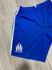 Adidas Olympique De Marseille Om Blue Football Soccer Shorts Men s Size M Bk5415