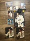 Elvis Presley Rare Concert Hilton Las Vegas Collection With Rare Peacock Menu
