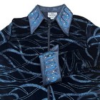 Lot Of 2 Vtg 1849 Authentic Ranchwear Show Shirt Womens Xs Glitter Sequins Rodeo