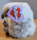 Vintage Swibco Puffkins Swoop The Falcon Soft Round Beanie Plush Toy W tags 1998