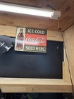 Coca Cola Coke Ice Cold Sold Here Advertising Vintage Retro Decor Metal Tin Sign