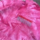 Vintage 90s Ohio State Buckeyes Tie Dye Single Stitch T Shirt Mens Large Pink