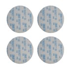 Pack Of 4 3m 27507 Trizact 5 x5 x 25  Diamond Hx Disc Blue Fine Floor Polishing