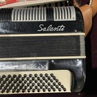 Vintage Accordion     Made In Italy     Full Size  41 120  With Strap Student Entry