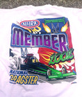 New Nhra Championship Drag Racing Member 2002 National Dragster T Shirt 2x