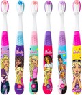 Barbie 6-pack Kids Toothbrushes - Soft Bristles For Gentle Cleaning