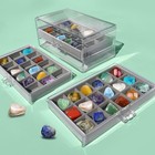 Rock Display Case   rock Collection Box   crystal Display Shelf   rock Collection Box 