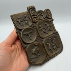 Vintage Bronze Sports Relief Plaque Ludwig Volker Award Trophy Mid Century 450g