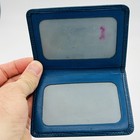Louis Vuitton Id Badge Holder Mens One Size Blue Epi Leather Pocket Card Case
