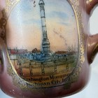 Michigan City  Indiana  Antique Washington Monument Souvenir Shot Cup Trinket