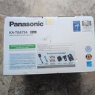 New Sealed Panasonic Kx-tg4734b Dect 6 0 Cordless Phone System 4 Handsets