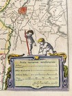 1640 Map Of Brabant Bruxelles Belgium By Willem Blaeu Antique Authentic
