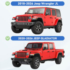 Window Visors Rain Guards For 2018-2026 Jeep Wrangler Jl Unlimited   2020-2026 J