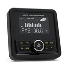 Marine Stereo Radio With Bluetooth Moto Audio Boat Car Mp3 Player Fm Am Receiver