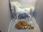 Koehler Reproduction Marx Best Of The West Flame White Horse Saddle Johnny