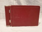 Vintage Wilson Jones Ruby Ledger Outfit Binder Book 0200-08 With Pages