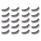 10 Pairs Magnetism Eyelashes Kit Handmade Lightweight Reusable Magnetic Lash Hr6