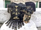 Antiquemedieval Roman Black Muscle Greek Gladiator Cuirass Cosplay Costume Armor