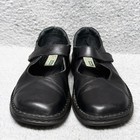 Josef Seibel Womens Size 41 Us 10-10 5 Mary Jane Shoes Black Leather Square Toe