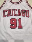 Dennis Rodman Signed Custom Jersey Auto Autograph Certified Size Xl