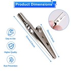 100pcs Metal Alligator Clips  51mm Nickel Plated 100pcs  Silver 