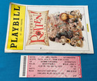 Something Rotten Musical Broadway Musical  Opening Night Playbill   Dated Ticket