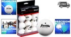 Superior Quality White Ping Pong Balls 40mm - 12 Count For Optimal Gameplay