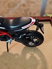 Cycle Ducati Hypermotard Maisto 2013 Black White   Red Stripes 4 75  1 36 Scale