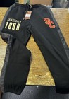 Men s Mitchell   Ness Black  Usc Ncaa Team Og  Fleece Sweatpants  Logo  Small