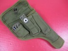 Post-wwii Danish M 46 Canvas Holster M 1935 Browning High Power Pistol - Xlnt  1