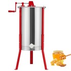 Stainless Steel Honey Spinner  Manual 3-frame Extractor For Beekeeper   Apiaries