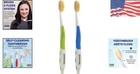 Eco-friendly Soft Flossing Toothbrush - Perfect For Sensitive Teeth  2 Count