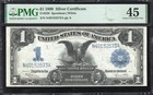 1899  1 Silver Certificate Black Eagle Pmg 45 Fr 236 52573