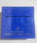Vintage Rand Mcnally City Map Collection W 31 Folded Paper Maps 