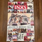 Inxs Welcome To Wherever You Are   Original 2-sided Promotional Poster 1992 Rare