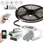 5m 20m Wifi Rgb Led Strip Waterproof 5050 Smd Diode Tape Light Remote Power Kit