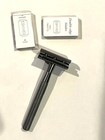 Ennva Double Edge Safety Razor  Single Blade Razor With 10 Blades  Black